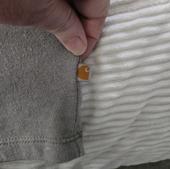 Carharrt Gray Short Sleeve T-Shirt Size L - Picture 2 of 4